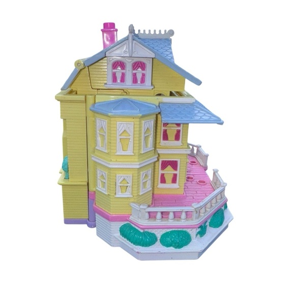 1995 Polly Pocket Pop-Up Party Play House Clubhouse ONLY Bluebird Toys 3 Stories - Picture 2 of 15
